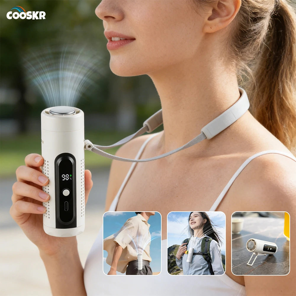 Ventilateur Personnel USB avec Froid Instantané et Clip