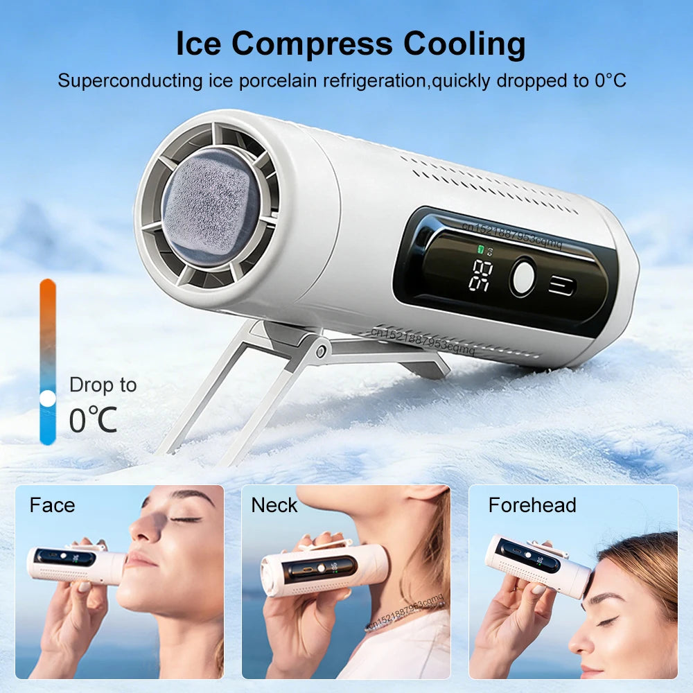 Ventilateur Personnel USB avec Froid Instantané et Clip