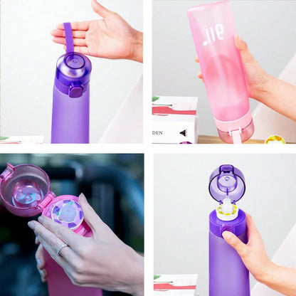 Gourde Air Water 800 ml Avec Pod Arôme Réutilisable