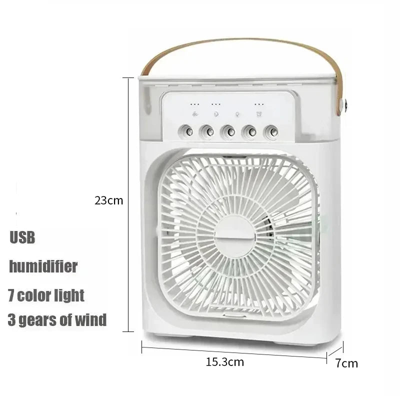 Freshora™ Mini Air Cooler 3-en-1 Portable avec LED