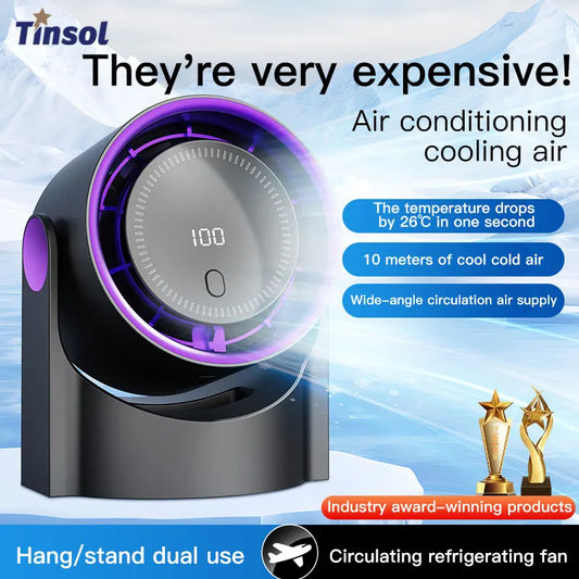 Ventilateur De Table Silencieux Sans Fil – Air Circulant