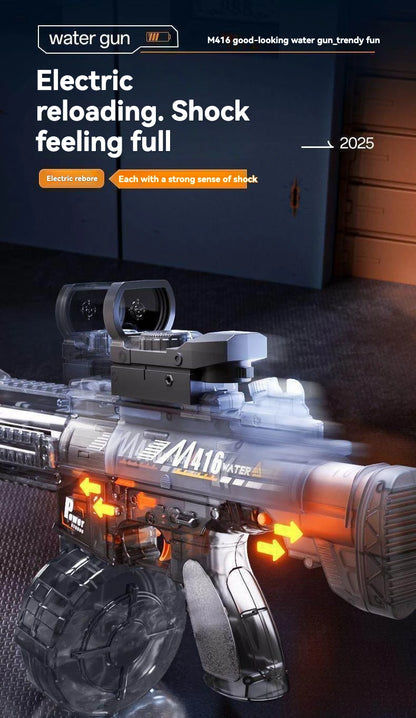 Freshora™ M416 Electric Water Gun — Outdoor Blaster
