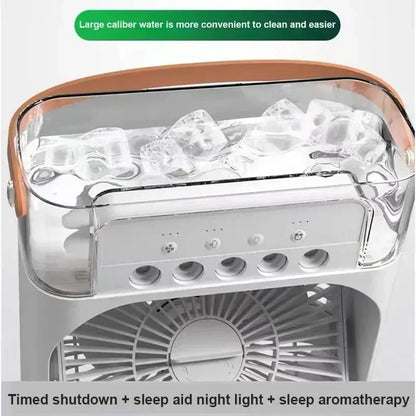 Freshora™ Mini Air Cooler 3-en-1 Portable avec LED
