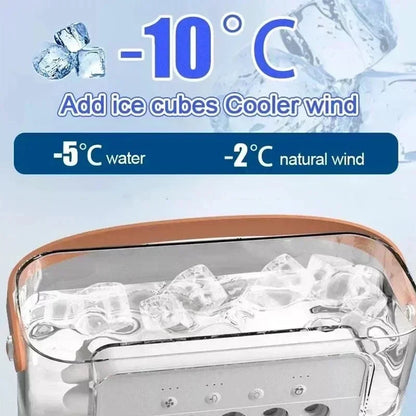 Freshora™ Mini Air Cooler 3-en-1 Portable avec LED