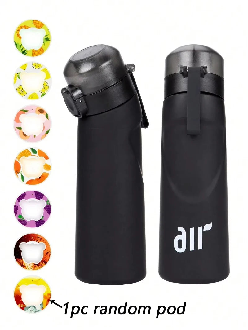 Gourde Air Water 800 ml Avec Pod Arôme Réutilisable