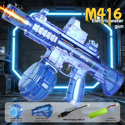 Freshora™ M416 Electric Water Gun — Outdoor Blaster
