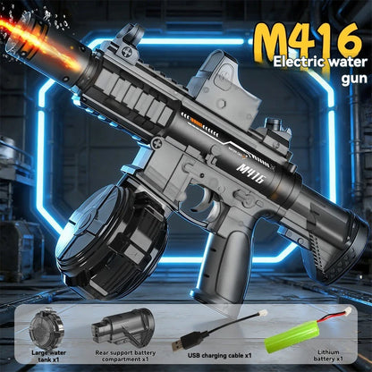Freshora™ M416 Electric Water Gun — Outdoor Blaster