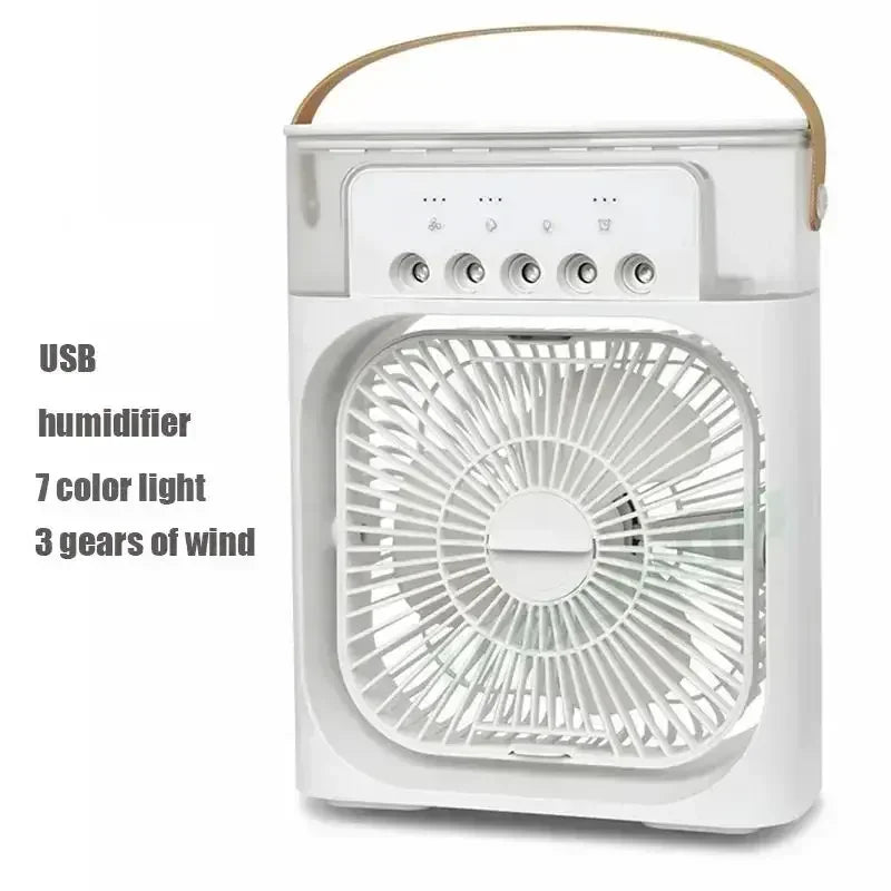 Freshora™ Mini Air Cooler 3-en-1 Portable avec LED